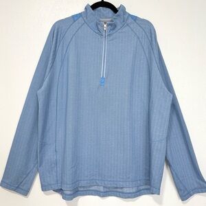 Tommy Bahama Sweatshirt Men's XL Blue Pima Cotton Blend Nautical‎ Outdoor Casual